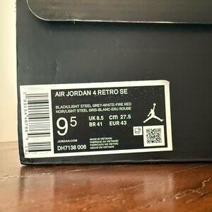 Air Jordan 4 Retro SE Sneakers-Travis Scott